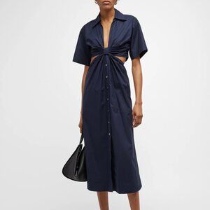 A.L.C. Georgia Cutout Shirtdress